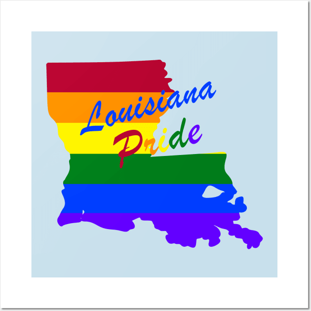 Louisiana Pride Wall Art by UnitedTees